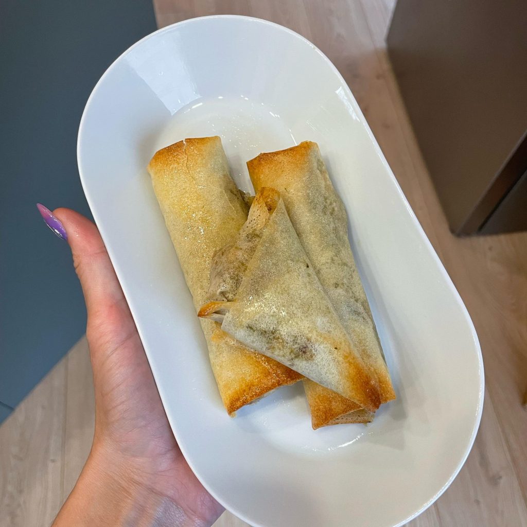 BOURAK DE POIS CHICHES ET FÊTA AUX&nbsp;HERBES