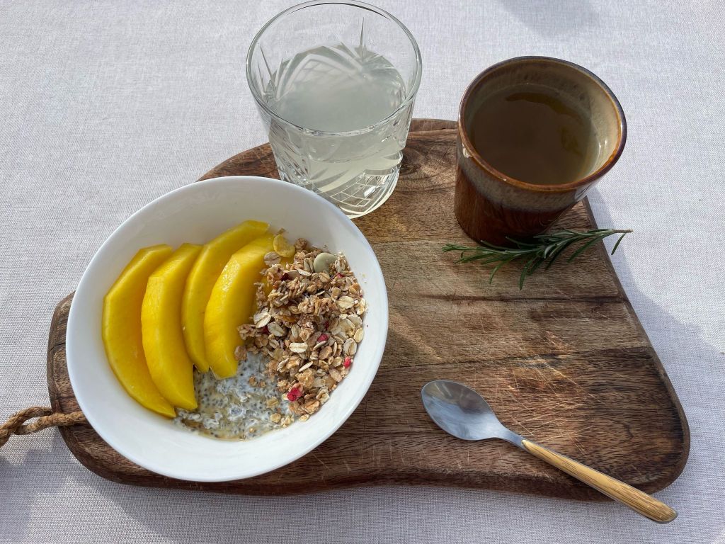 PUDDING GRAINES DE CHIA ET&nbsp;MANGUE